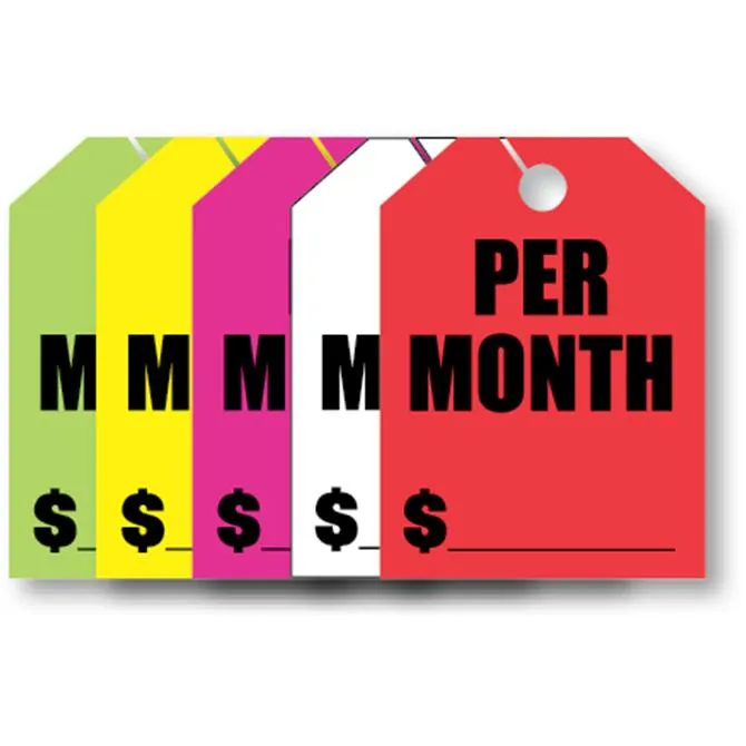 Jumbo Mirror Hang Tags