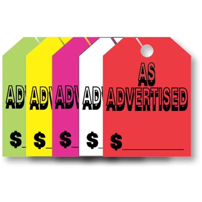 Jumbo Mirror Hang Tags