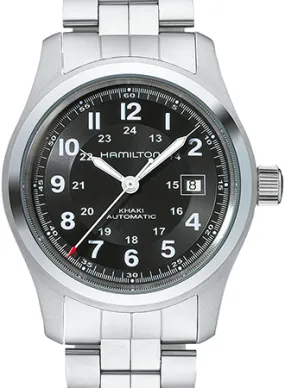 Khaki Field Automatic Black 42 - Bracelet Ref. H70515137