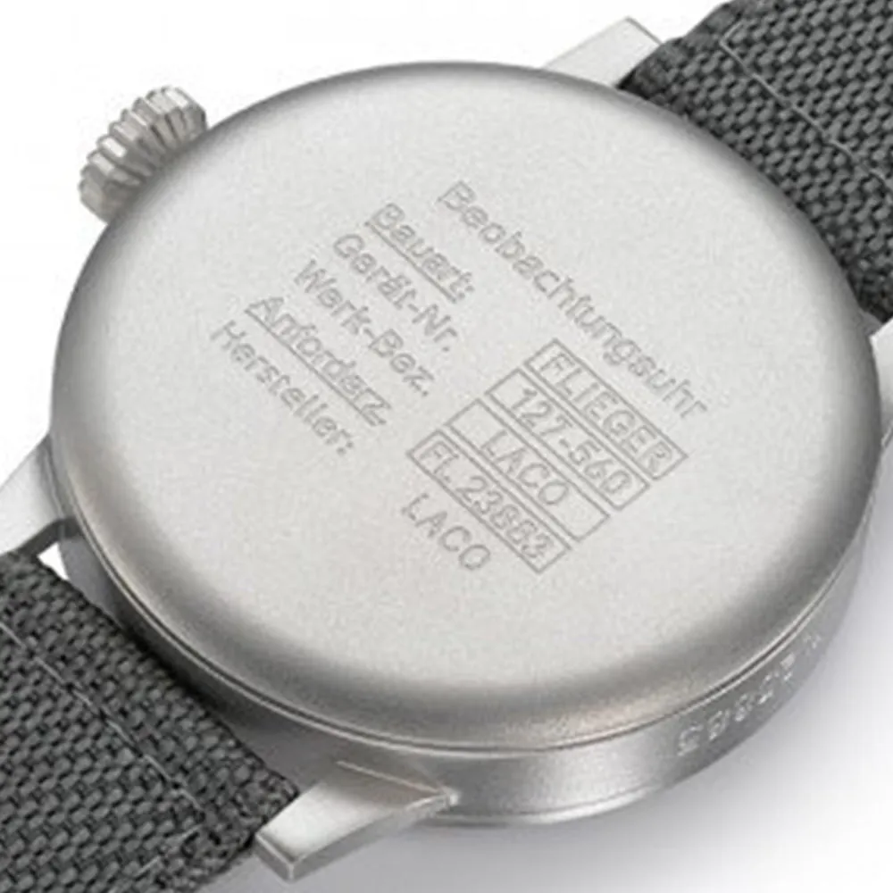 LACO PILOT WATCH ORIGINAL PADERBORN BLAUE STUNDE 42 MM AUTOMATIC
