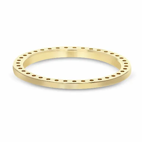 LADIES .85CT BEAD SET DIAMOND BEZEL FOR ROLEX 26MM DATEJUST, PRESIDENT YG