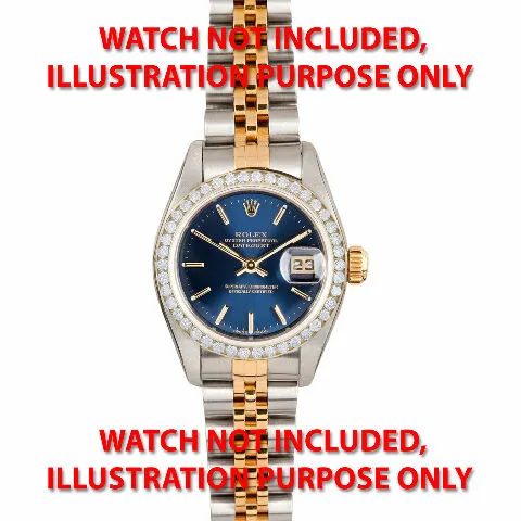 LADIES DATEJUST DIAMOND BEZEL FOR ROLEX 26MM DATEJUST, PRESIDENT 1CT CHANNEL SET