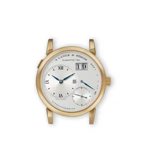 Lange 1 | 101.002 | Closed Caseback | Yellow Gold
