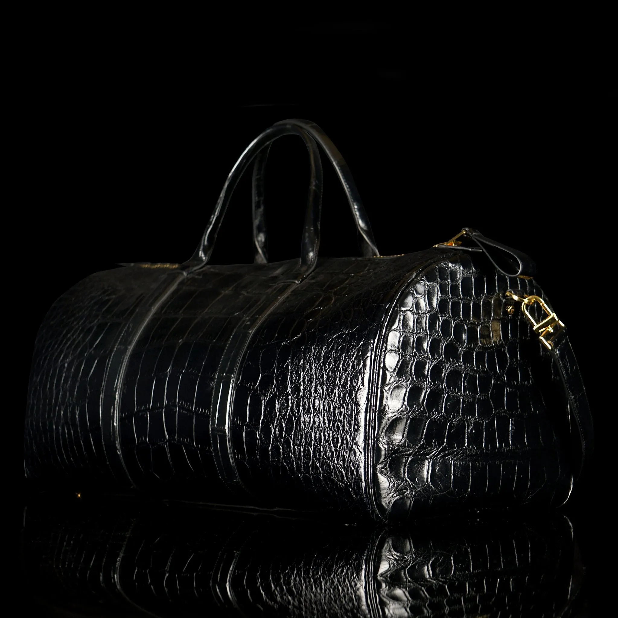Large Alligator Buckley Duffle