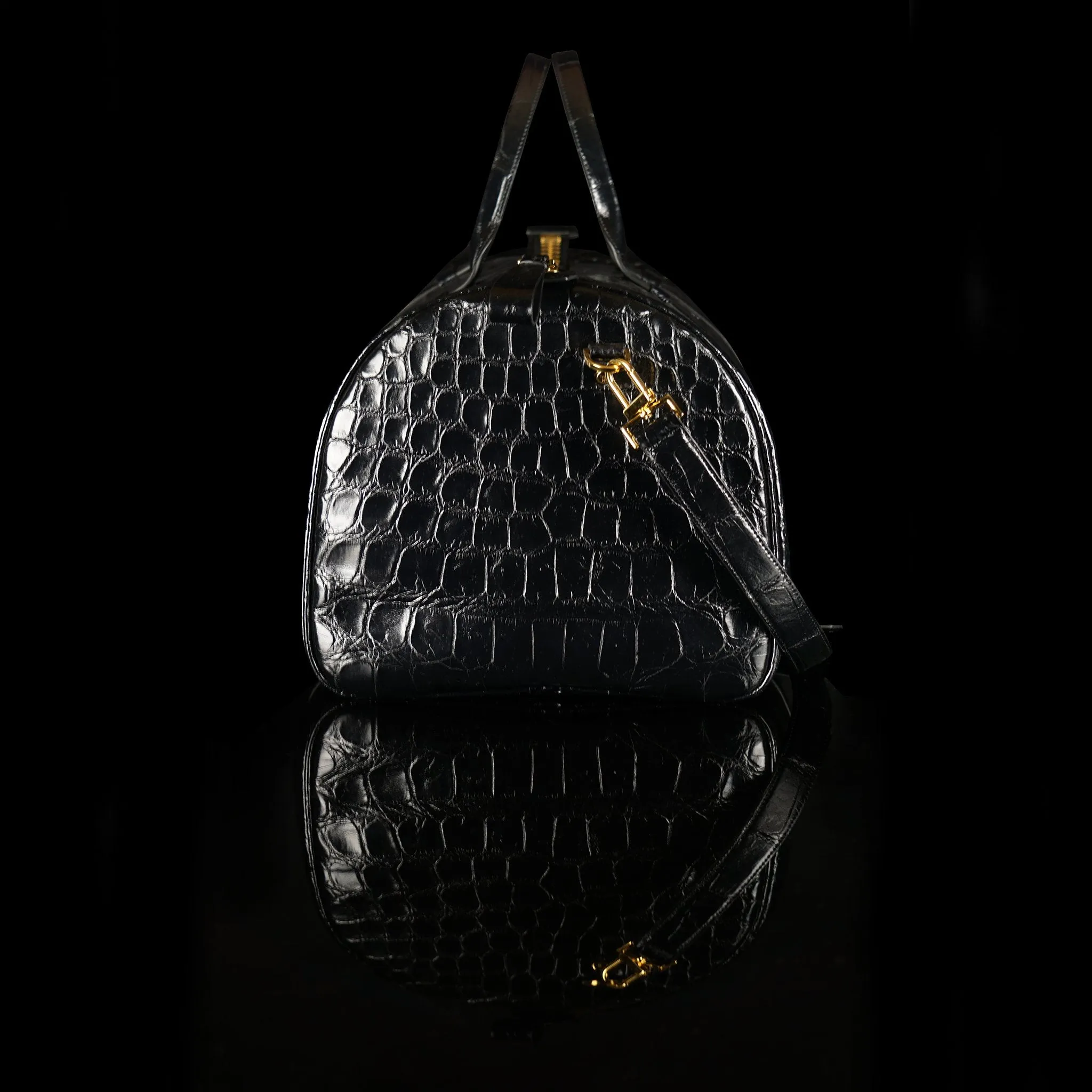 Large Alligator Buckley Duffle