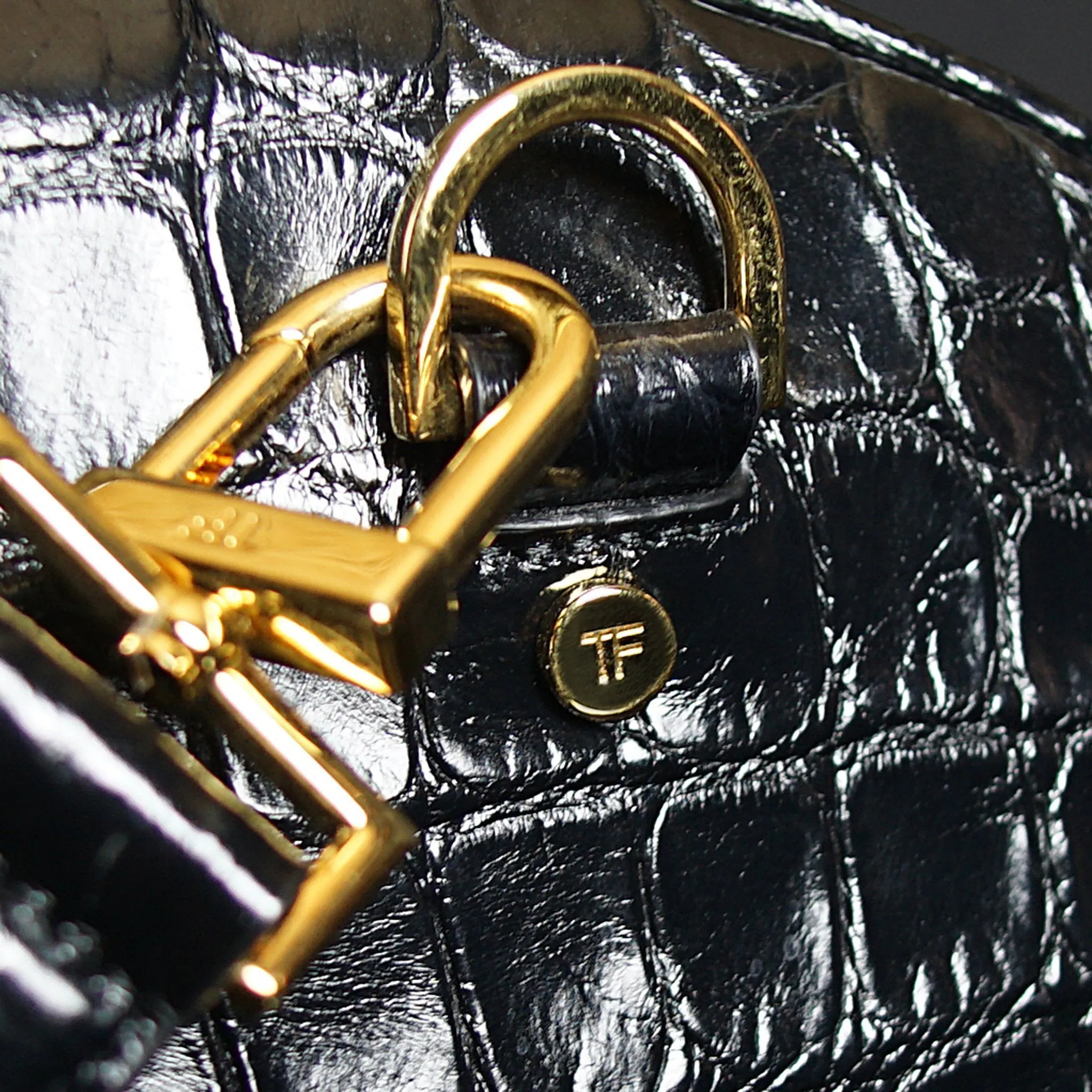 Large Alligator Buckley Duffle