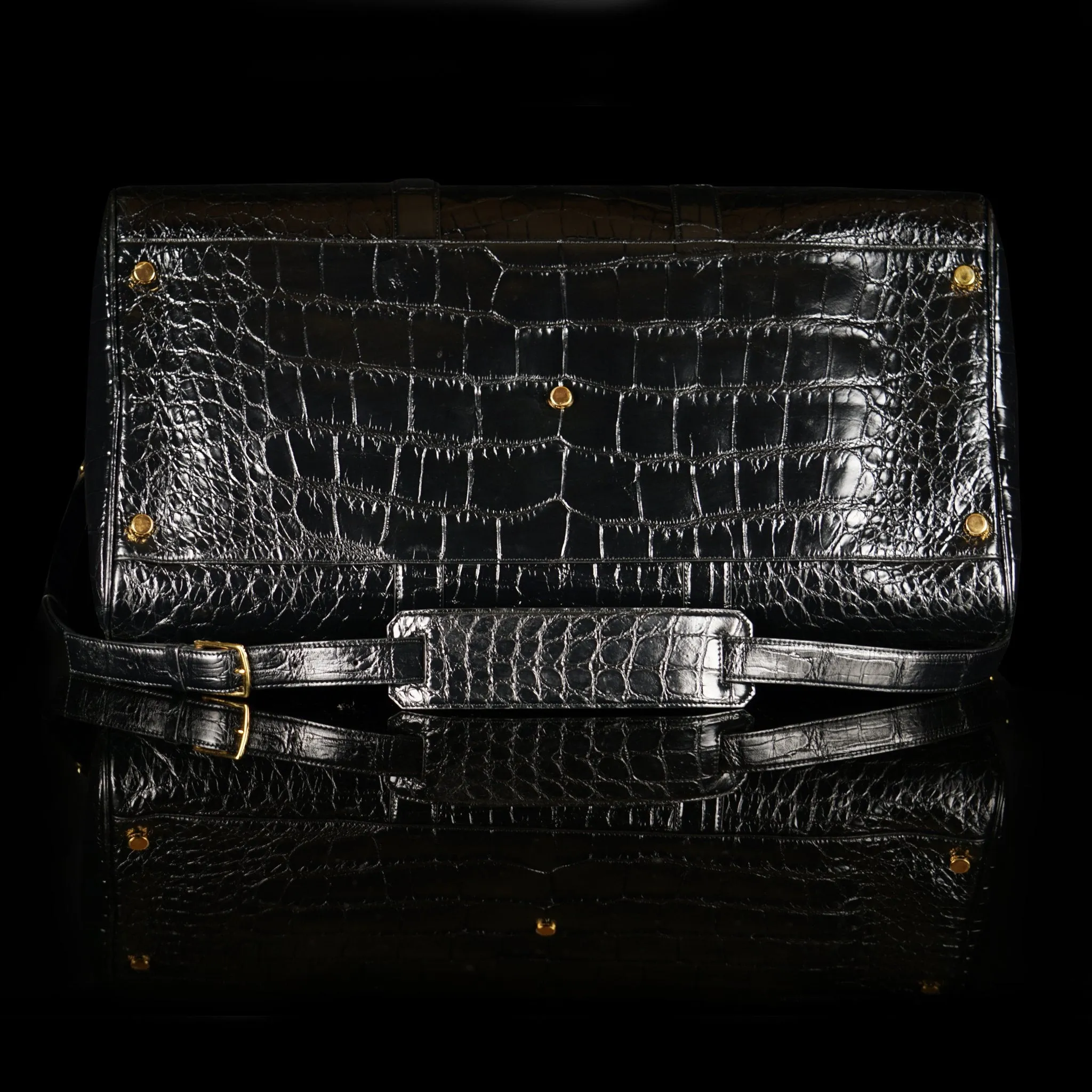 Large Alligator Buckley Duffle