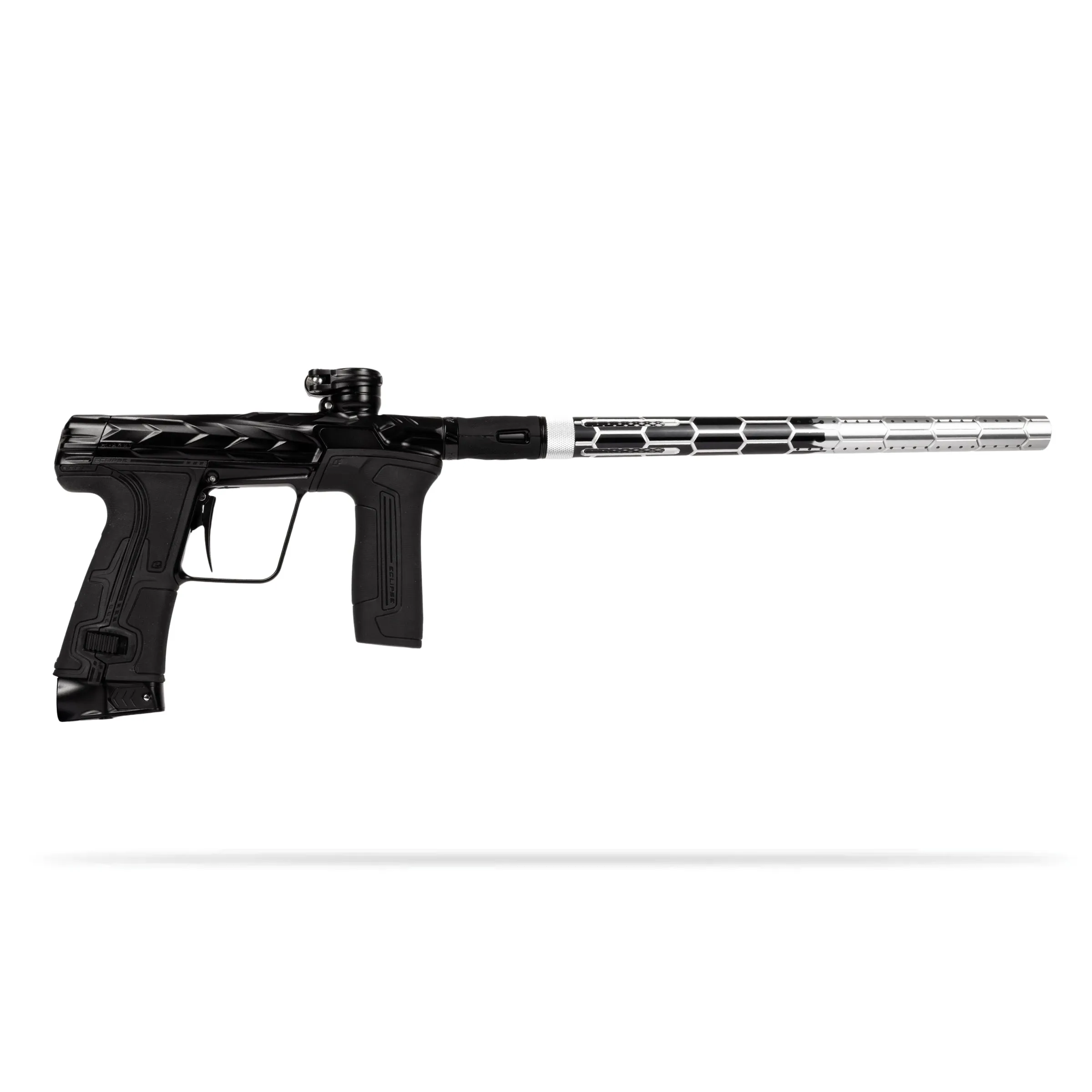 LAZR Elite Nexus Barrel Kit - 15" Black/Silver Fade - Colored Inserts - Cocker Threads