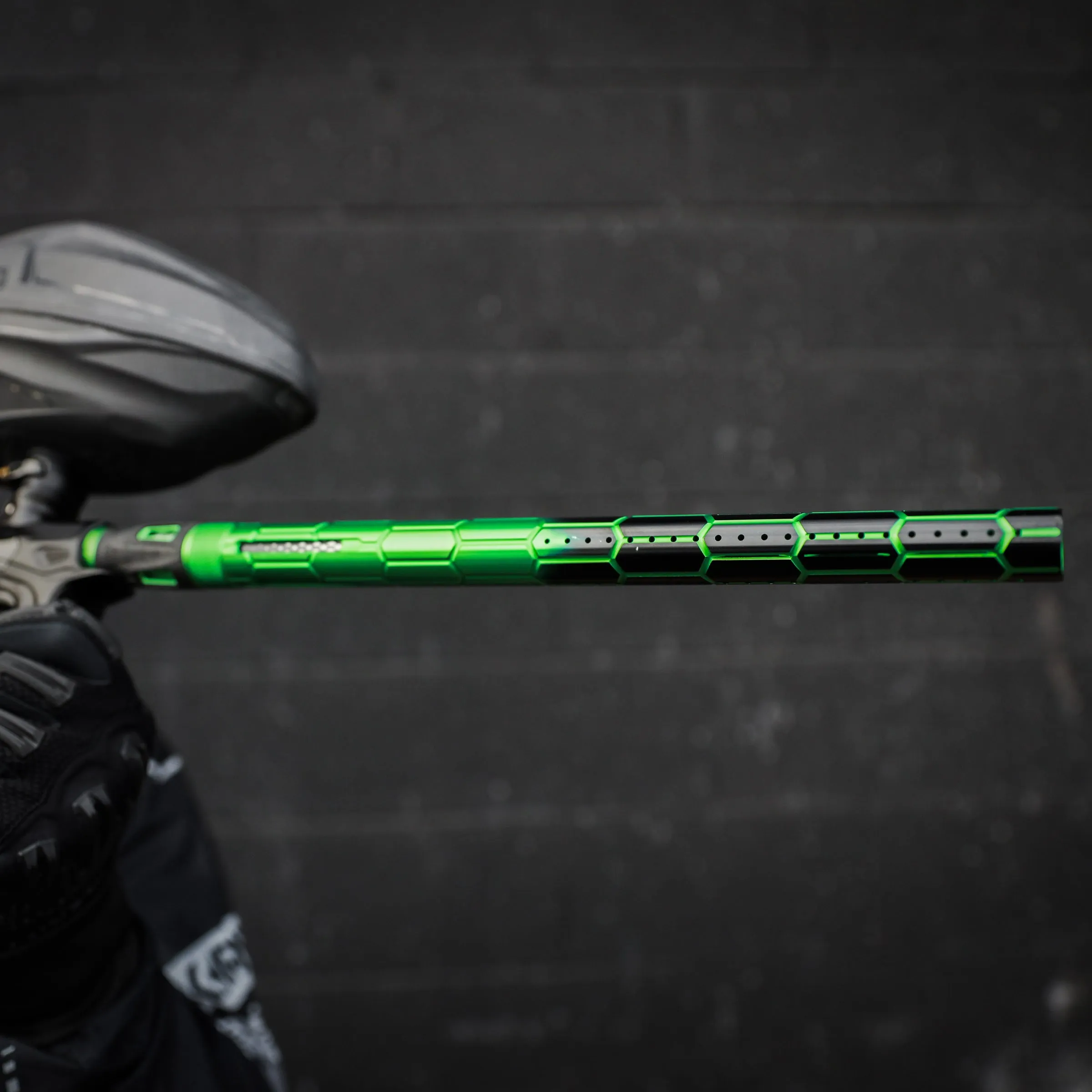 LAZR Elite Nexus Barrel Kit - 15" Green/Black Colored Inserts - Cocker Threads