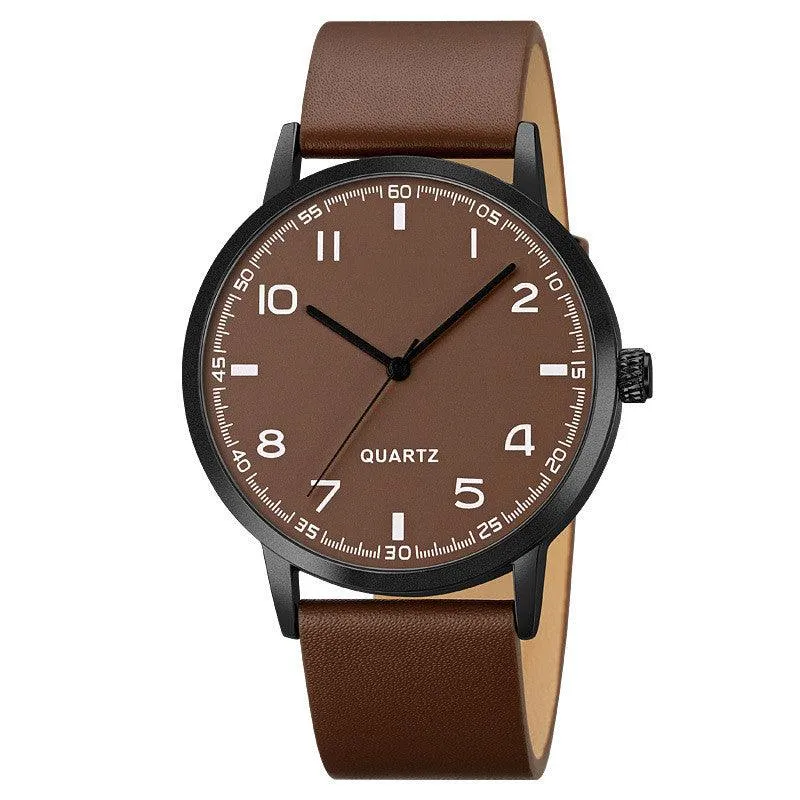 Men's And Women's Ultra-thin Waterproof Quartz Watch