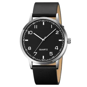 Men's And Women's Ultra-thin Waterproof Quartz Watch