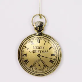 Metal watch ornament