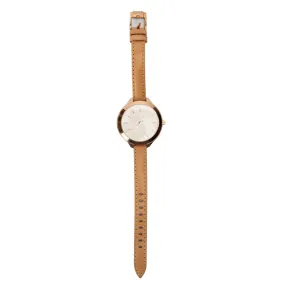 Michael Kors Slim Runway White Dial Watch