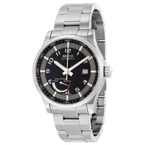 Mido Multifort Automatic Black Dial Stainless Steel Men's Watch M0054241105202