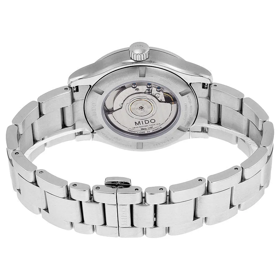 Mido Multifort Automatic Black Dial Stainless Steel Men's Watch M0054241105202