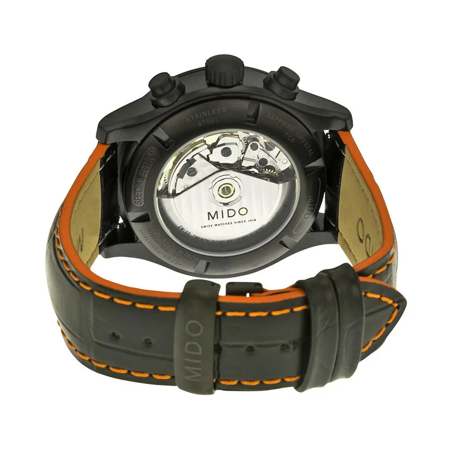 Mido Multifort Automatic Chronograph Men's Watch M0056143605122 M005.614.36.051.22