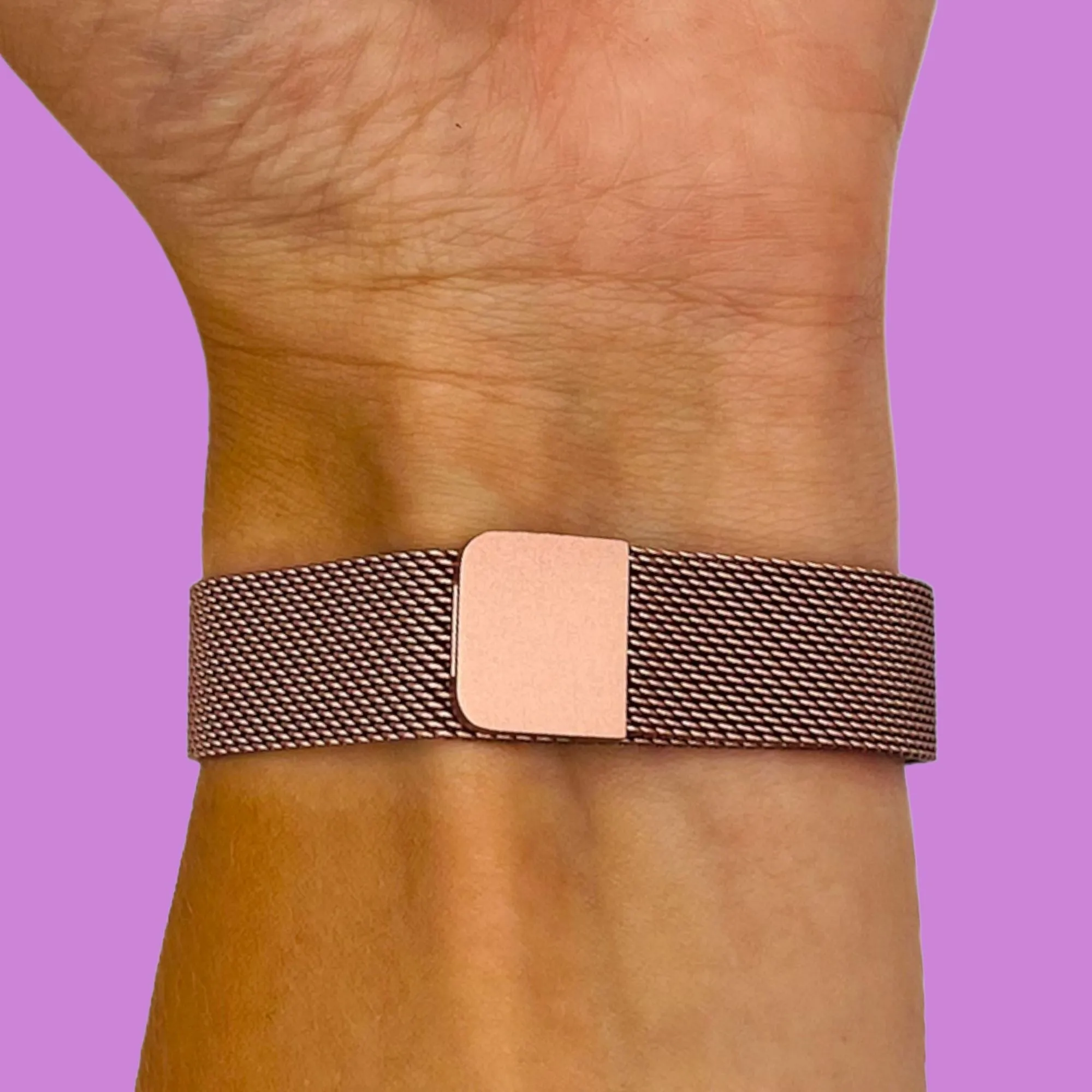 Milanese Straps Compatible with the Ticwatch C2 Rose Gold & C2  Rose Gold