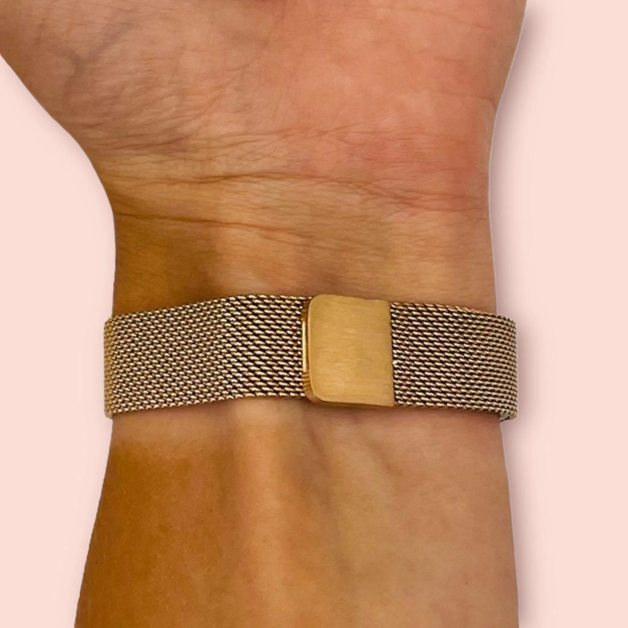 Milanese Straps Compatible with the Ticwatch C2 Rose Gold & C2  Rose Gold
