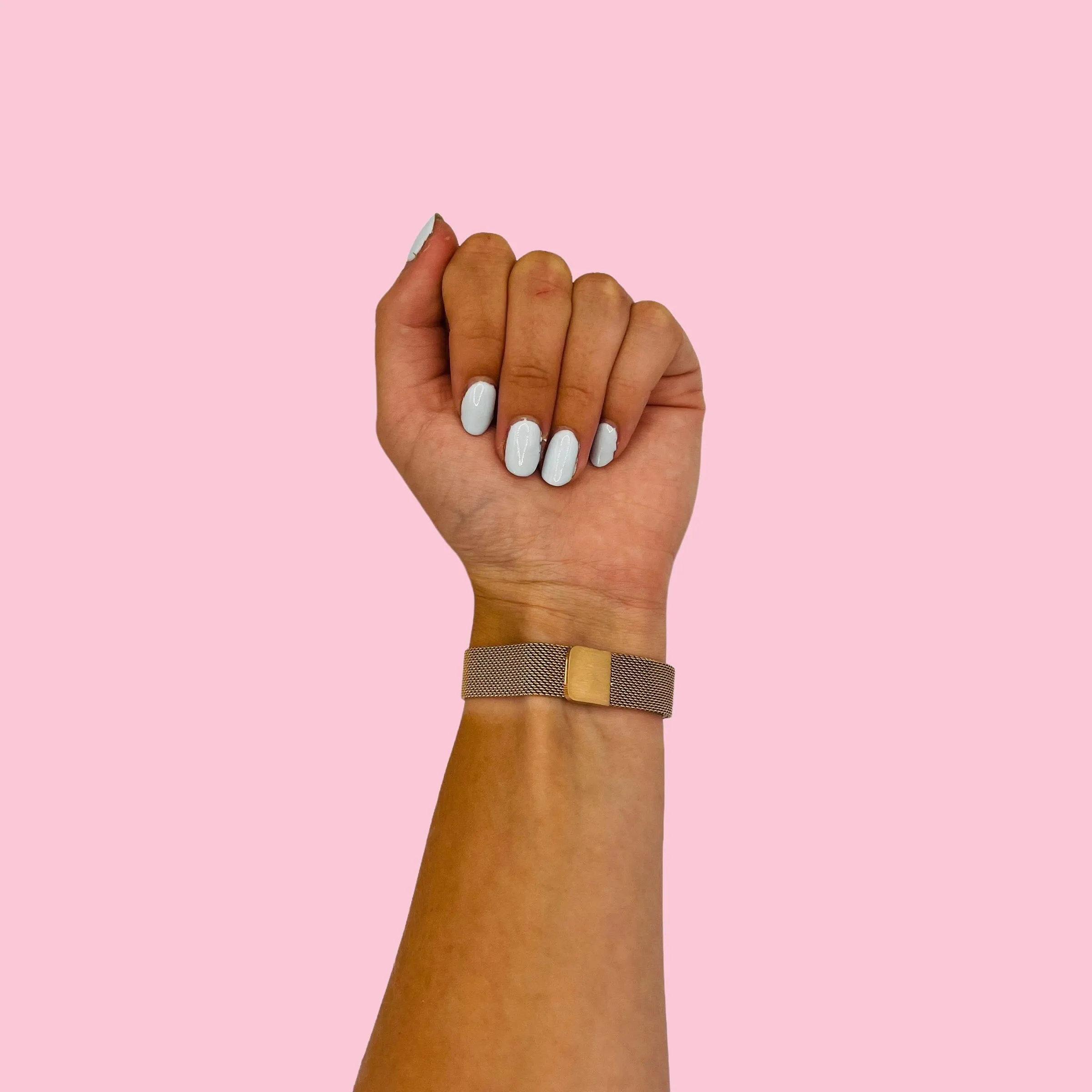 Milanese Straps Compatible with the Ticwatch C2 Rose Gold & C2  Rose Gold