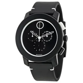 Movado Bold Black Dial Chronograph Men's Watch 3600386