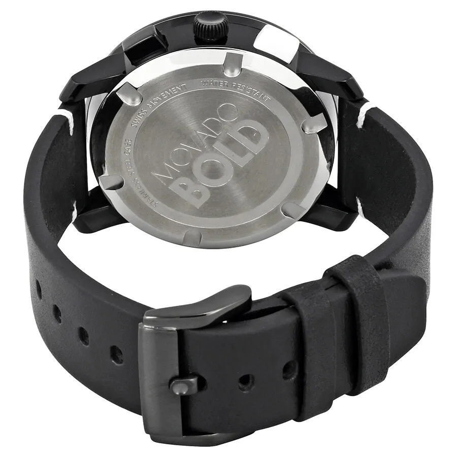 Movado Bold Black Dial Chronograph Men's Watch 3600386