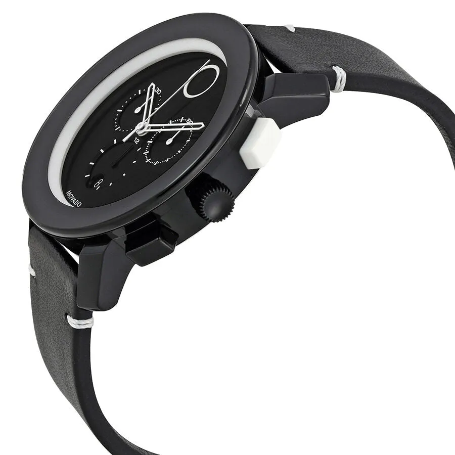 Movado Bold Black Dial Chronograph Men's Watch 3600386