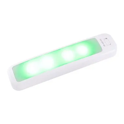 New - Energizer 12" 2pk Indoor Color Changing LED Cabinet Lights Bar with Remote White