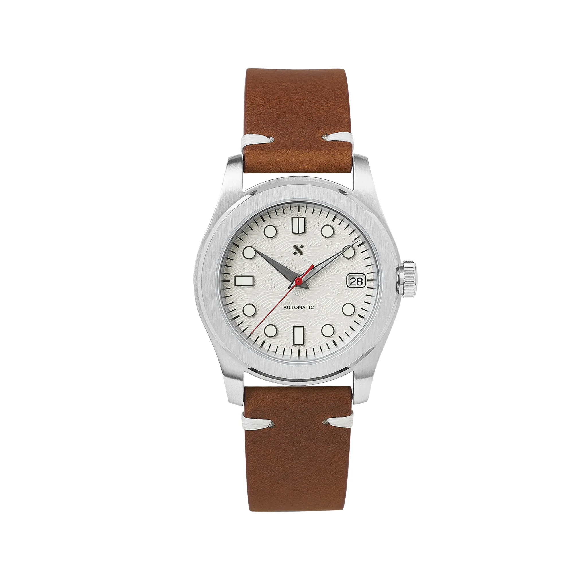 NMK-WK05 DIY Watchmaking Kit: Great Wave Dress Watch White