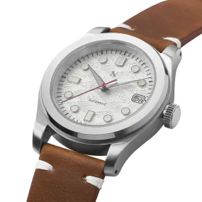 NMK-WK05 DIY Watchmaking Kit: Great Wave Dress Watch White
