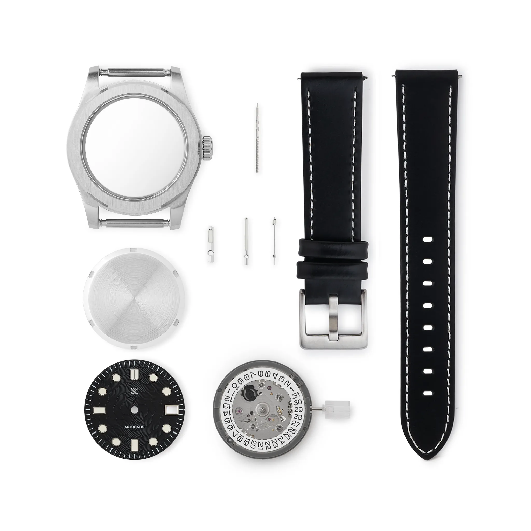 NMK-WK06 DIY Watchmaking Kit: Sakura Dress Watch