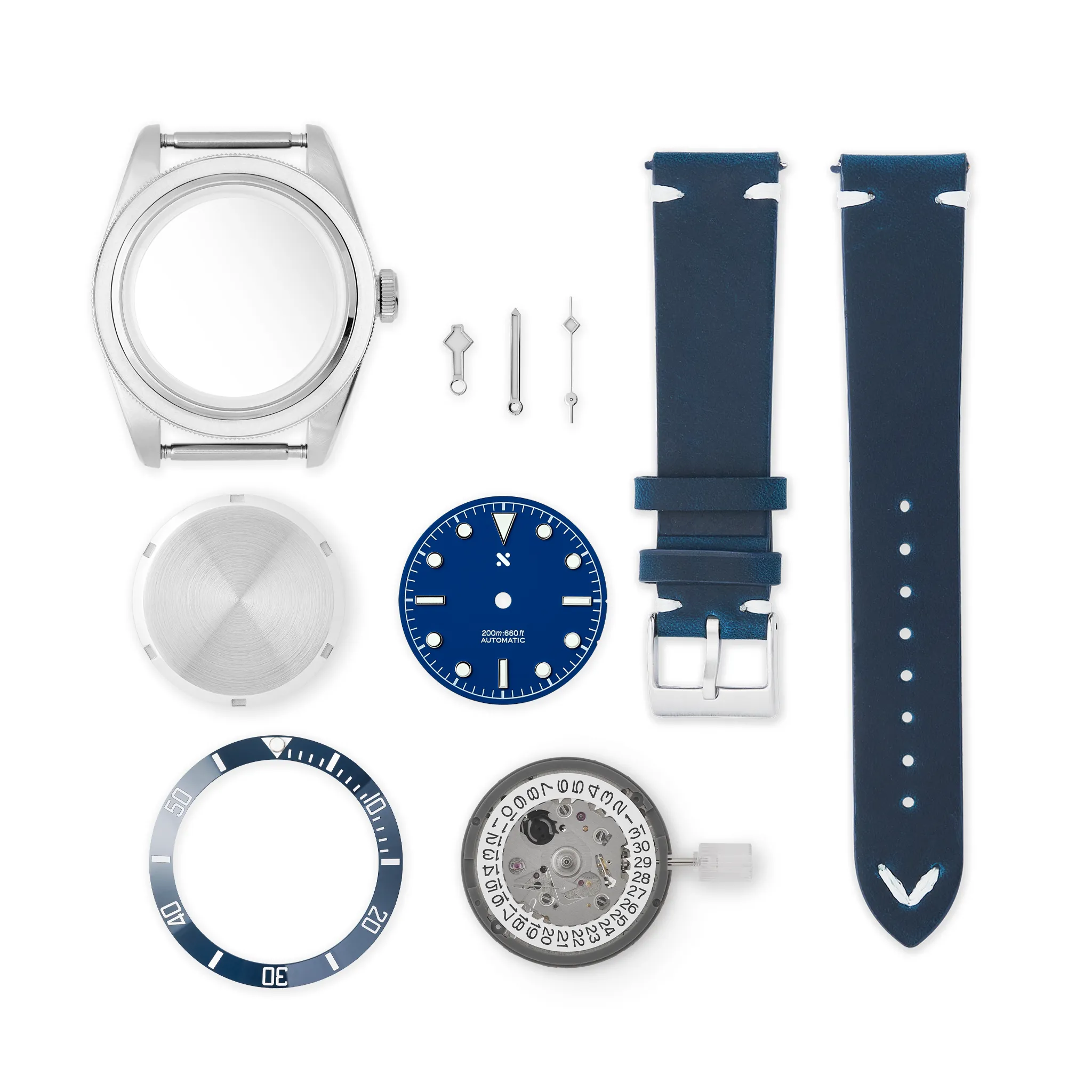 NMK-WK10 DIY Watchmaking Kit: Fifty-Eight Dive Watch