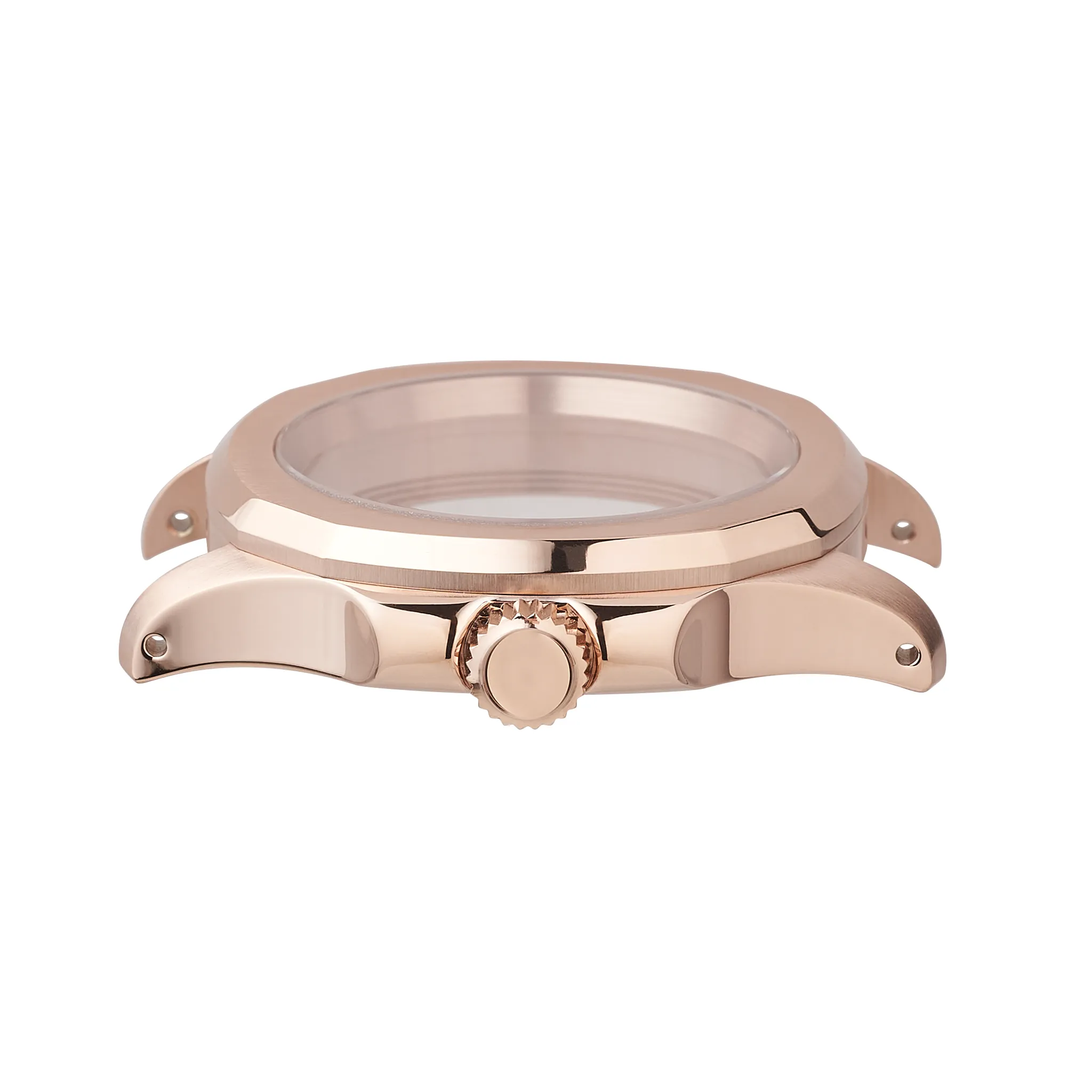 NMK926 Nautilus SKX007/SPRD Watch Case Bundle: Rose Gold Finish