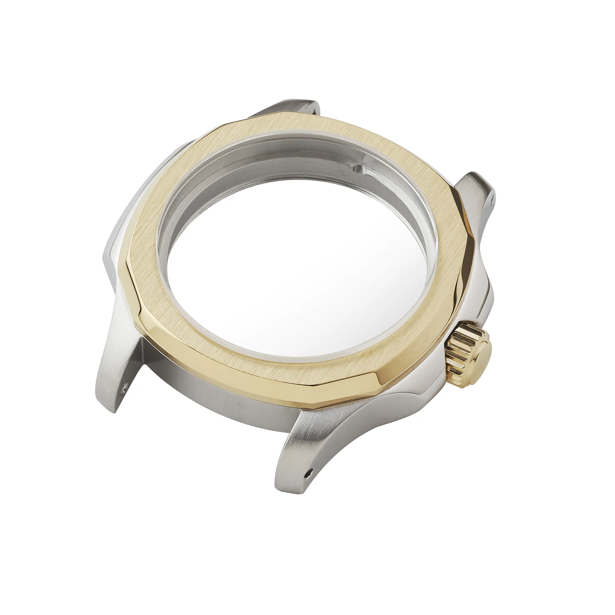 NMK935 Nautilus Watch Case Mk 2: Two-Tone Gold Finish