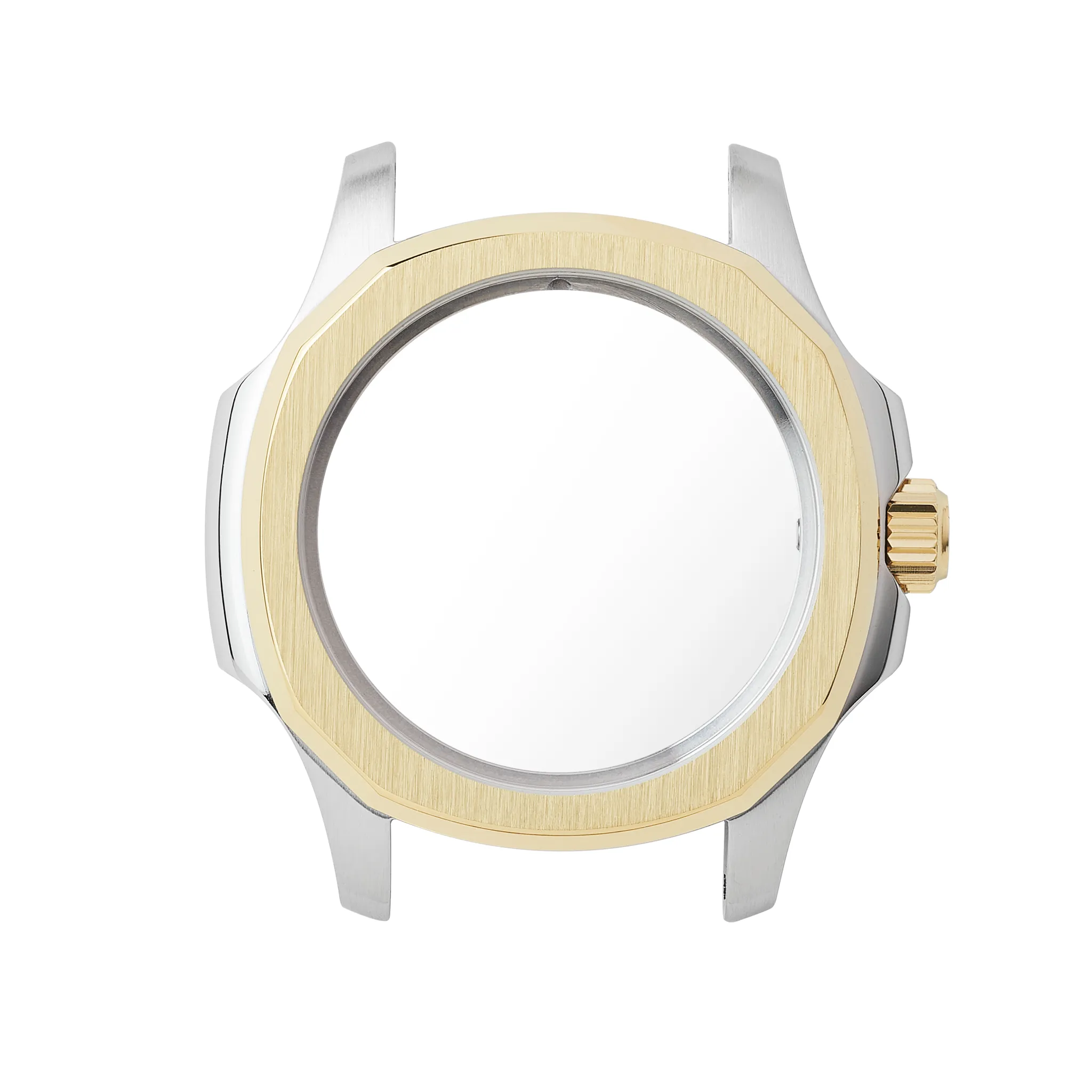 NMK935 Nautilus Watch Case Mk 2: Two-Tone Gold Finish
