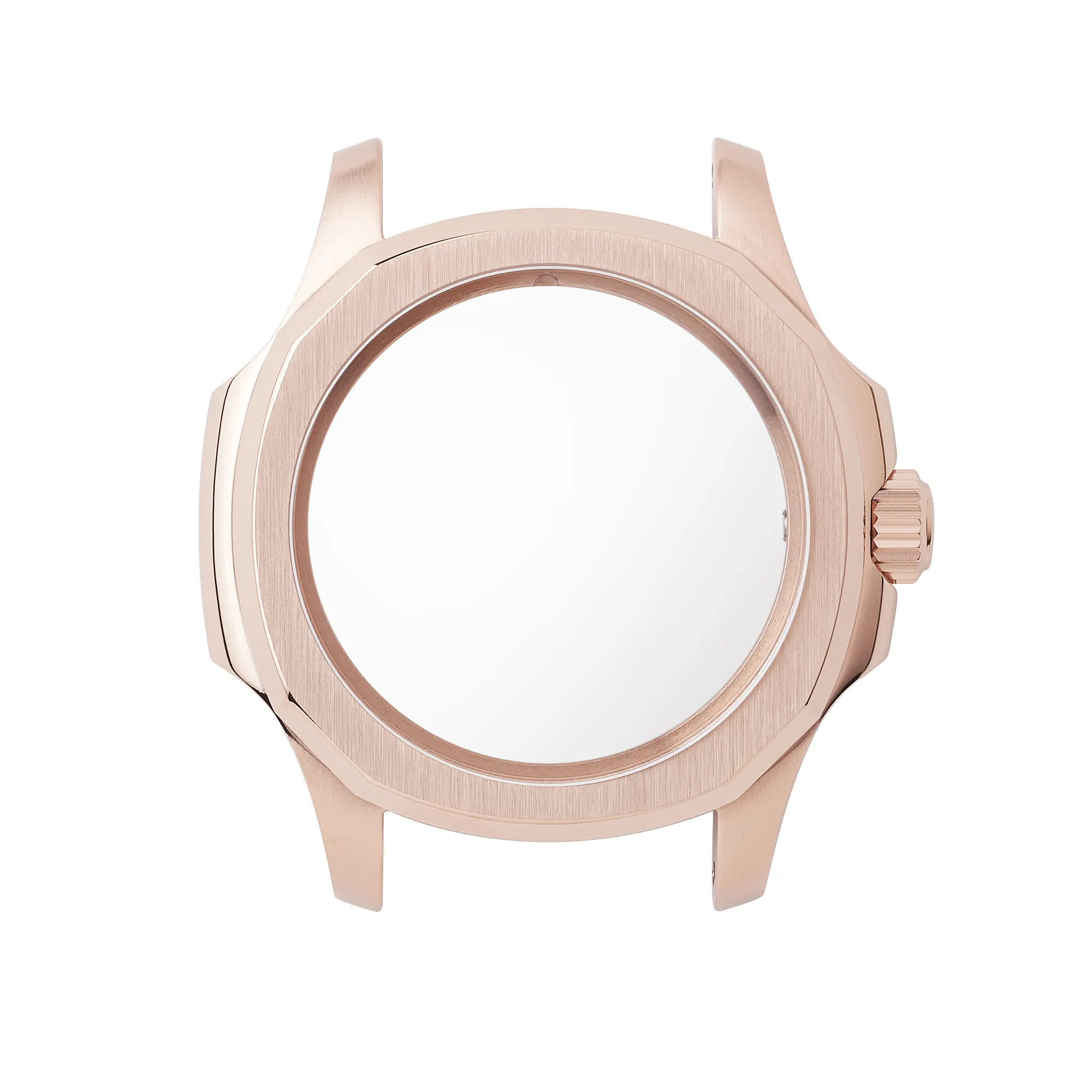 NMK935 Nautilus Watch Case Mk 2: Two-Tone Rose Gold Finish