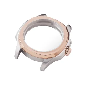 NMK935 Nautilus Watch Case Mk 2: Two-Tone Rose Gold Finish