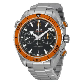 Omega Planet Ocean Chronograph Automatic Orange Bezel Men's Watch 23230465101002