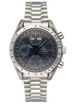 Omega Speedmaster Day-Date 3521.80 Triple Date Mens Watch Box Papers