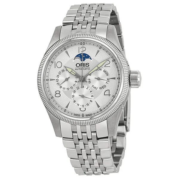 Oris Big Crown Complication Silver Dial Stainless Steel Men's Watch 01 582 7678 4061-07 8 20 30