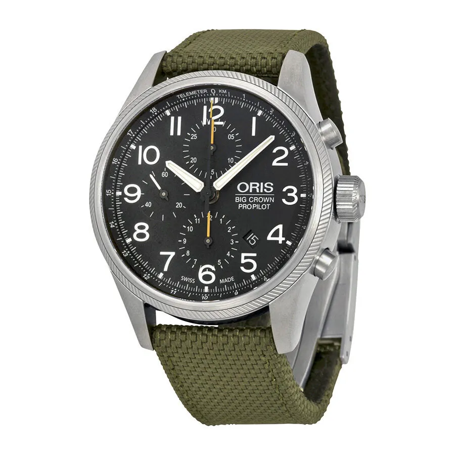 Oris Big Crown ProPilot Chronograph Men's Watch 774-7699-4134GRFS 01 774 7699 4134-07 5 22 14FC