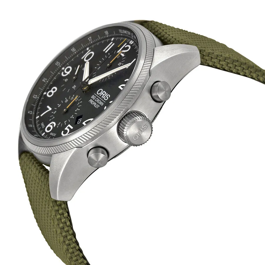 Oris Big Crown ProPilot Chronograph Men's Watch 774-7699-4134GRFS 01 774 7699 4134-07 5 22 14FC