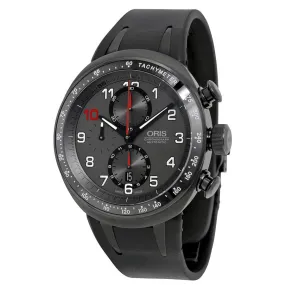 Oris Darryl O Young Limited Edition Grey Dial Black Rubber Men's Watch 774-7611-7784SET 01 774 7611 7784-Set