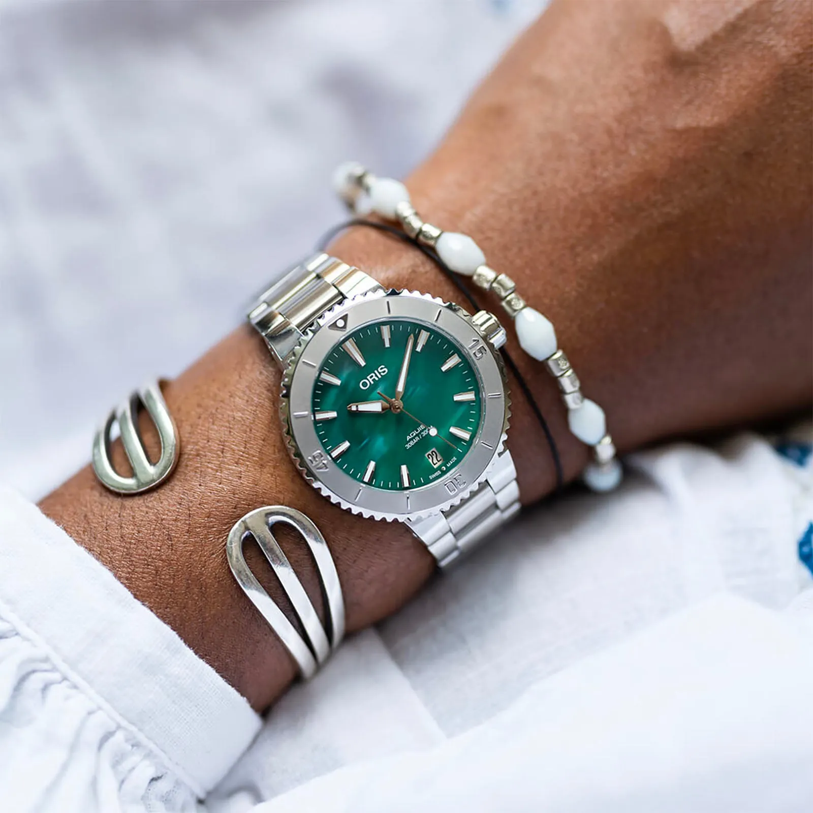 Oris X Bracenet Aquis (36.5mm)