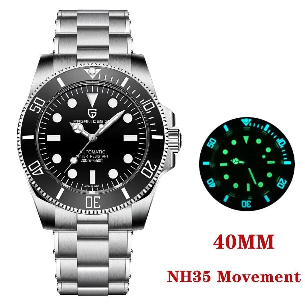 Pagani Design Submariner No Date Homage Watches