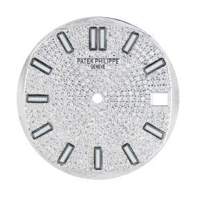 Patek Philippe 5711 Custom Pavé Diamond/Index Dial