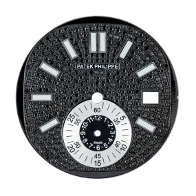 Patek Philippe 5980 Custom Black Pavé Dial