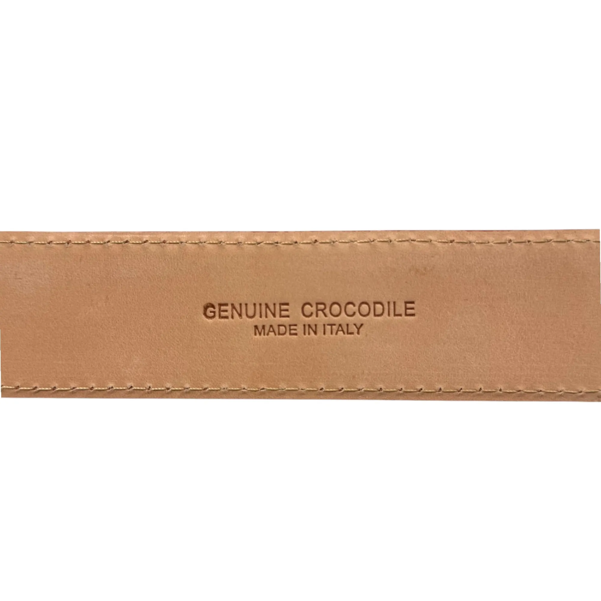 Patent Crocodile Belt Interchangeable Buckle