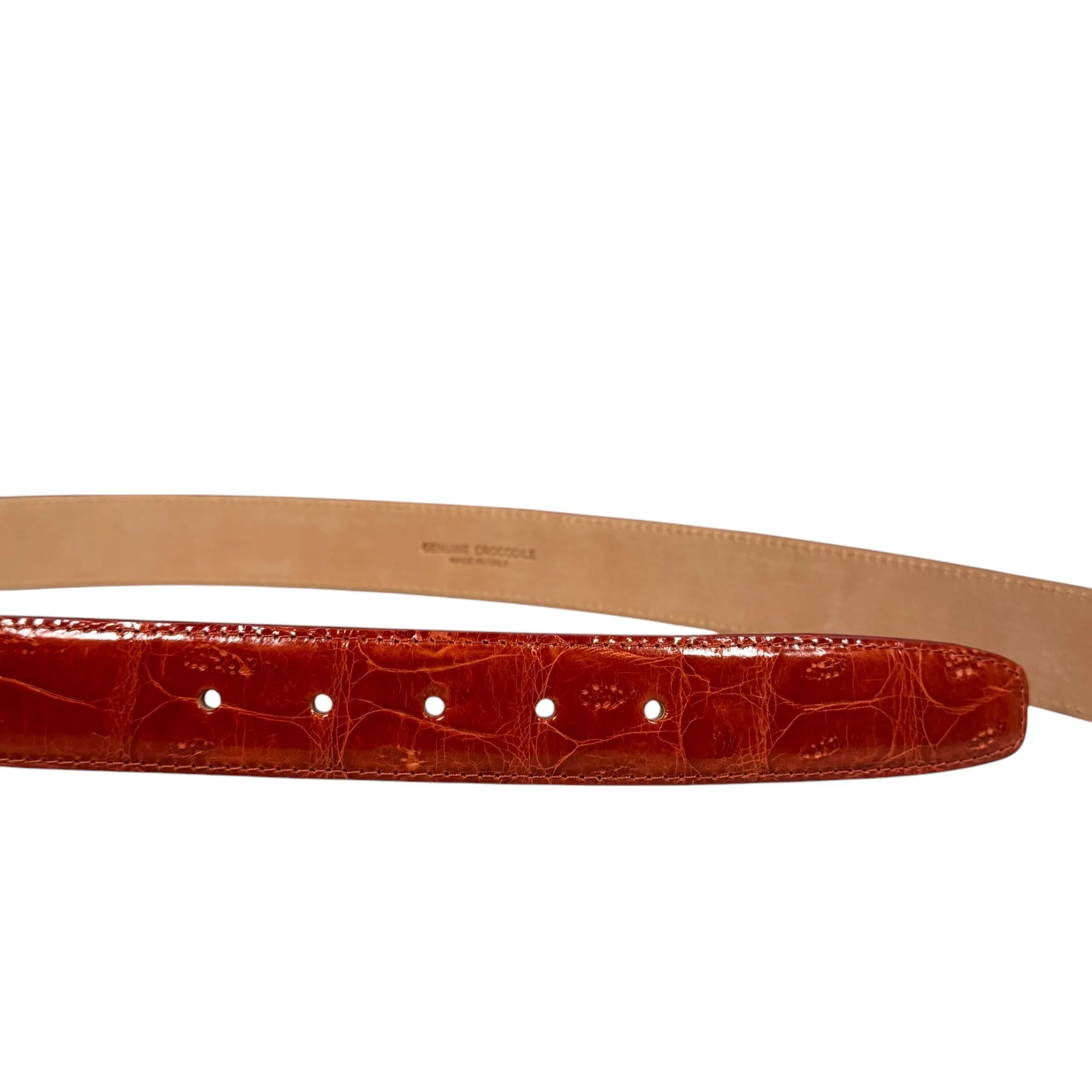 Patent Crocodile Belt Interchangeable Buckle