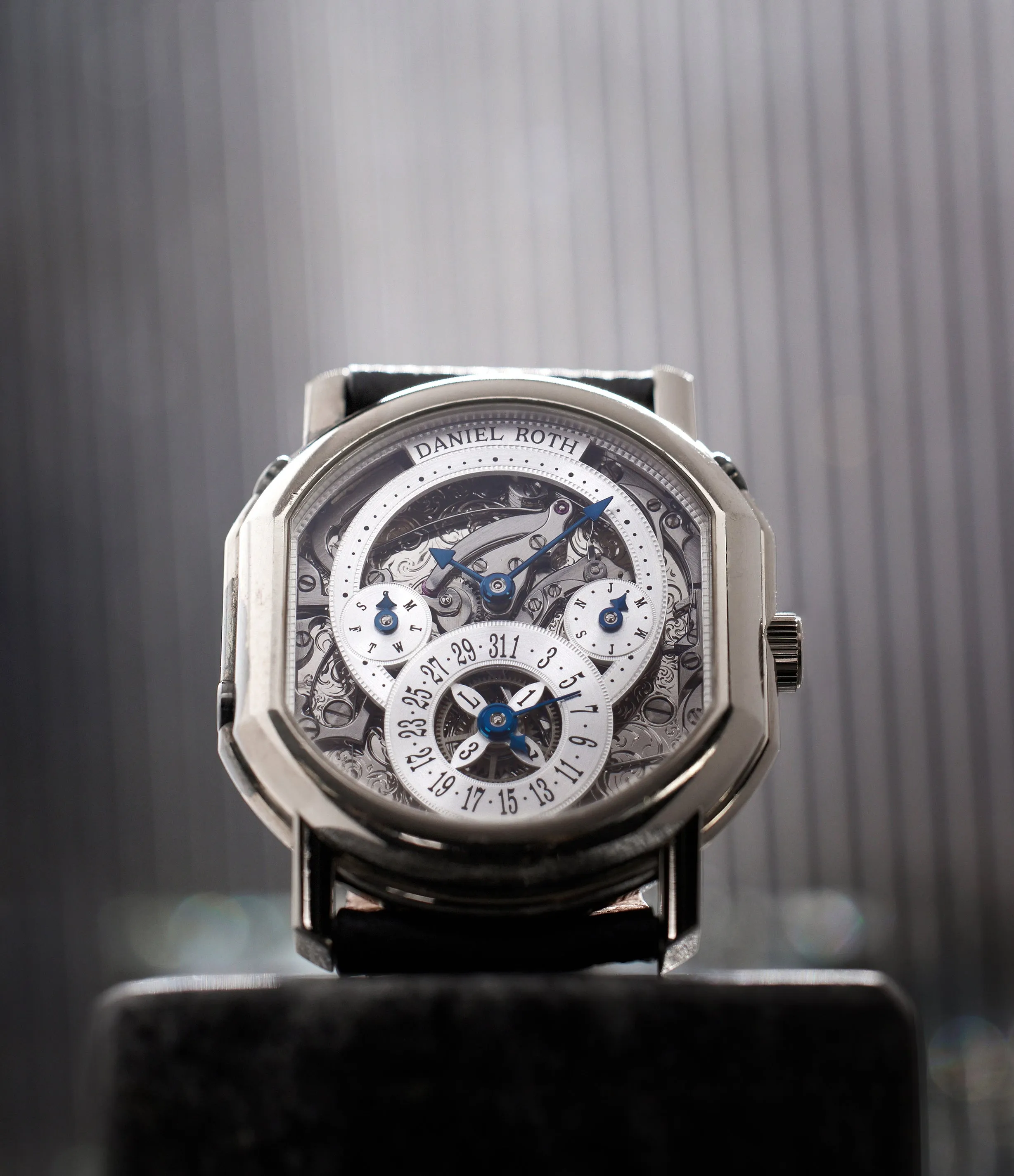 Perpetual Calendar Skeleton | 2117 | White Gold