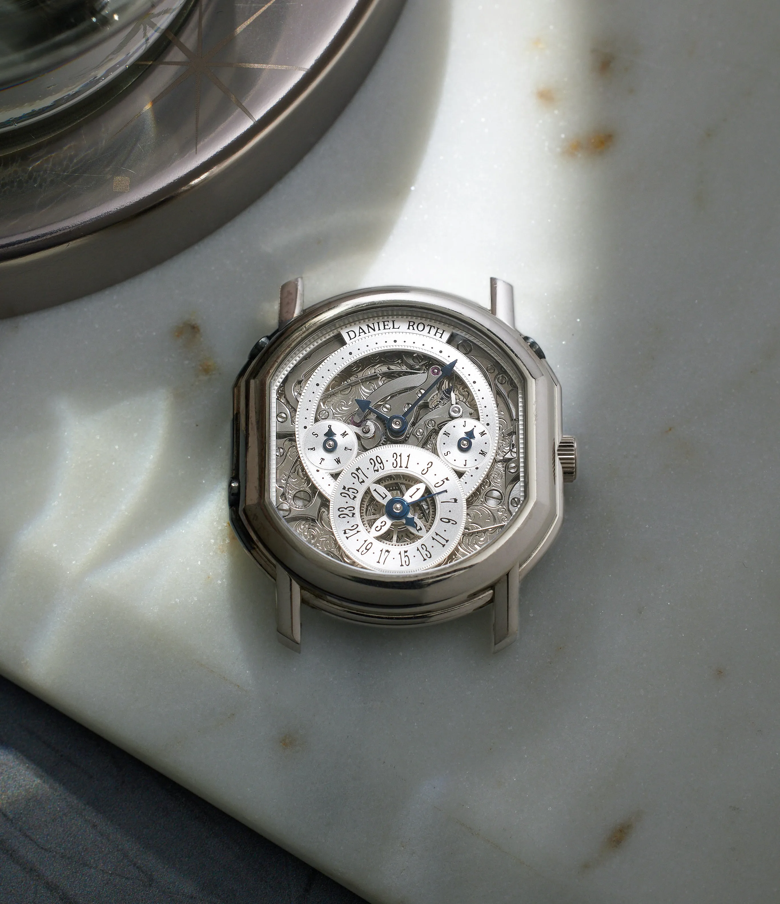 Perpetual Calendar Skeleton | 2117 | White Gold
